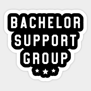 Bachelor Support Group Sticker